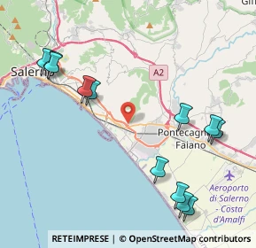 Mappa 84131 Salerno SA, Italia (5.35833)