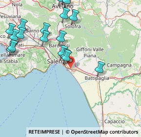 Mappa 84131 Salerno SA, Italia (21.37444)