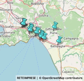 Mappa 84131 Salerno SA, Italia (10.34333)
