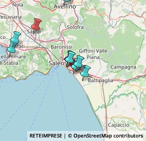 Mappa 84131 Salerno SA, Italia (12.24182)