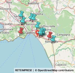 Mappa 84131 Salerno SA, Italia (10.99077)
