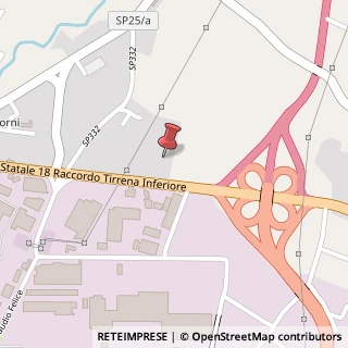 Mappa Via delle Calabrie, 57, 84131 Salerno, Salerno (Campania)