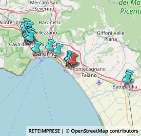 Mappa San Leonardo, 84131 Salerno SA, Italia (8.758)