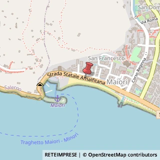 Mappa Viale Aldo Moro, 92, 84010 Maiori, Salerno (Campania)