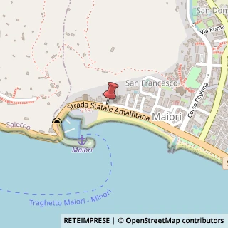 Mappa Via Amendola, 33, 84010 Maiori, Salerno (Campania)