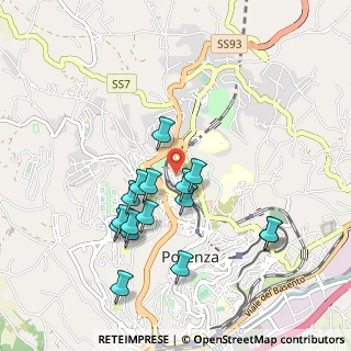 Mappa Via Piemonte, 85100 Potenza PZ, Italia (0.98063)