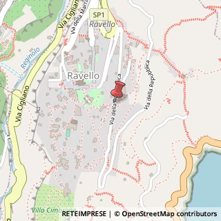 Mappa Via della Repubblica, 9, 84010 Ravello, Salerno (Campania)