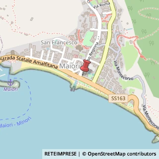 Mappa Via Michele Galiani, 1, 84010 Maiori, Salerno (Campania)
