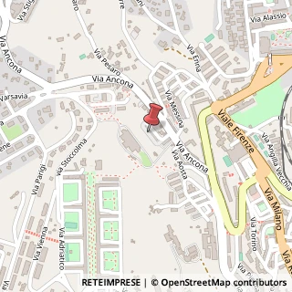 Mappa Via Ancona, 37/G, 85100 Potenza, Potenza (Basilicata)
