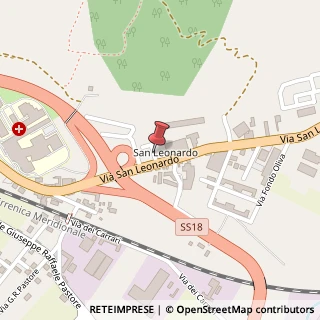 Mappa Via San Leonardo, 133, 84131 Salerno, Salerno (Campania)