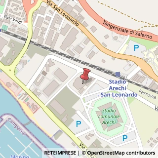 Mappa Viale Antonio Bandiera, 84131 Salerno SA, Italia, 84131 Salerno, Salerno (Campania)