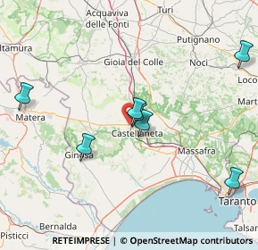 Mappa SS 7 km 611, 74011 Castellaneta TA, Italia (30.86063)