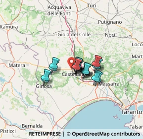 Mappa SS 7 km 611, 74011 Castellaneta TA, Italia (8.05526)