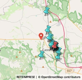 Mappa SS 7 km 611, 74011 Castellaneta TA, Italia (3.2435)