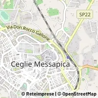 Kaart Ceglie Messapica