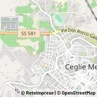 Kaart Ceglie Messapica