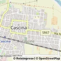 Hartă Cascina