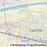 Hartă Cascina