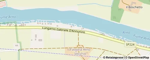 Mappa Pisa