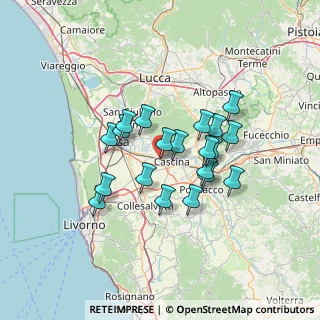 Mappa 56021 Cascina PI, Italia (11.2495)