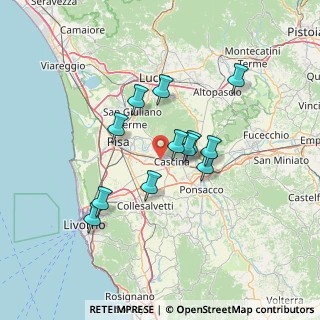 Mappa 56021 Cascina PI, Italia (11.80333)