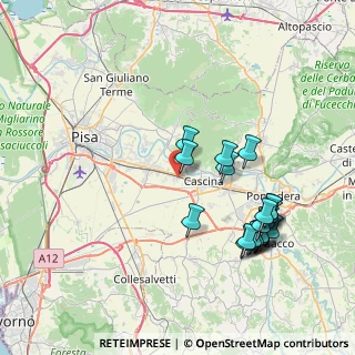 Mappa 56021 Cascina PI, Italia (8.518)