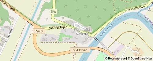 Mappa Calcinaia