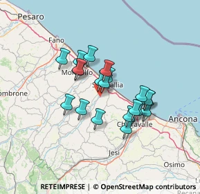 Mappa Via Borgo Panni, 60019 Senigallia AN, Italia (10.6445)