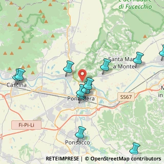 Mappa Via Belvedere n°2 * Loc, 56025 Pontedera PI, Italia (4.75917)