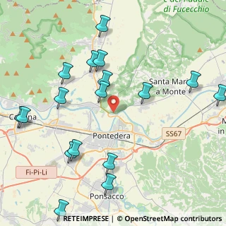 Mappa Via Belvedere n°2 * Loc, 56025 Pontedera PI, Italia (5.38722)