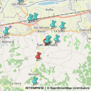 Mappa Via IV Novembre, 56028 San Miniato PI, Italia (2.47917)