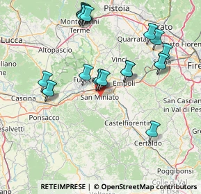 Mappa Piazza Mazzini, 56028 San Miniato PI, Italia (16.3965)