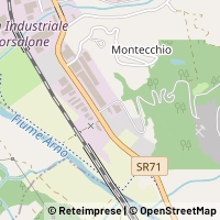 Map Chiusi della Verna