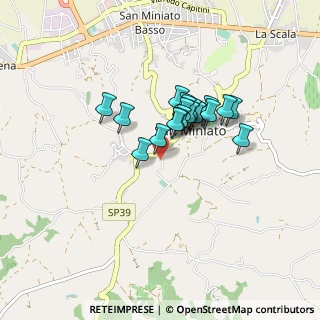 Mappa Via Fornace Vecchia, 56028 San Miniato PI, Italia (0.6025)