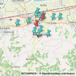 Mappa Via Fornace Vecchia, 56028 San Miniato PI, Italia (1.82357)