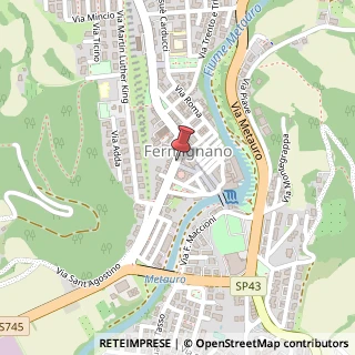 Mappa Via Mazzini, 5, 61033 Fermignano, Pesaro e Urbino (Marche)