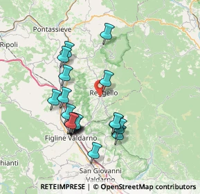 Mappa Via Pier Paolo Pasolini, 50066 Reggello FI, Italia (7.315)
