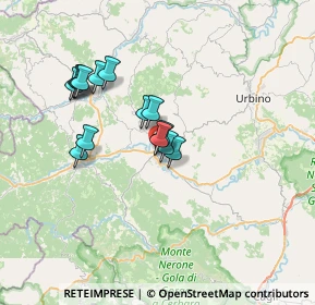 Mappa Via Piave, 61049 Urbania PU, Italia (5.89643)