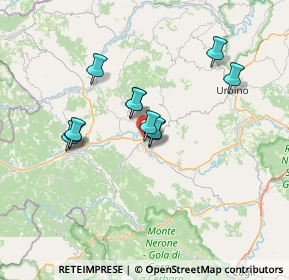 Mappa Via Piave, 61049 Urbania PU, Italia (5.73545)