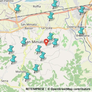 Mappa Via Calenzano, 56028 San Miniato PI, Italia (2.74357)