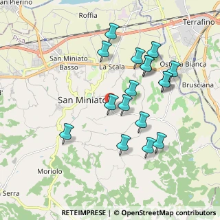 Mappa Via Calenzano, 56028 San Miniato PI, Italia (1.87647)