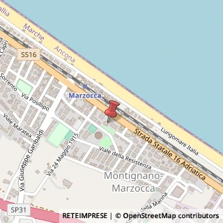 Mappa Via San Alfonso M. D? Liguori, 19, 60019 Senigallia, Ancona (Marche)