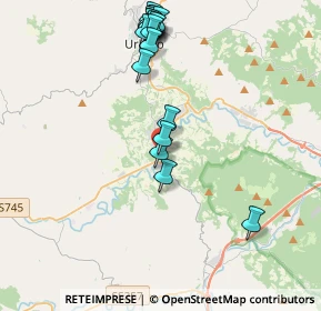 Mappa Via Celli, 61033 Fermignano PU, Italia (4.42778)