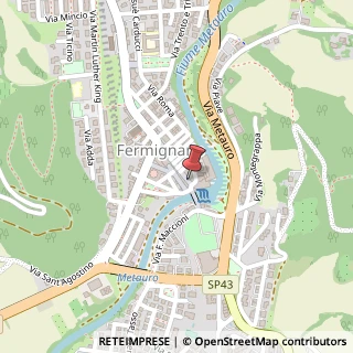 Mappa Corso Donato Bramante,  37, 61033 Fermignano, Pesaro e Urbino (Marche)