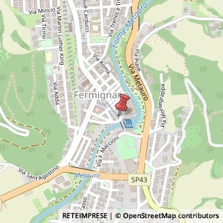 Mappa Corso Donato Bramante, 54, 61033 Fermignano, Pesaro e Urbino (Marche)