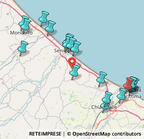 Mappa Strada del Ferriero, 60019 Senigallia AN, Italia (9.719)