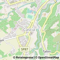Mapa Reggello