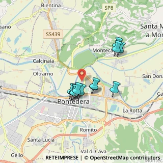 Mappa Via dei Salici, 56025 Pontedera PI, Italia (1.44083)
