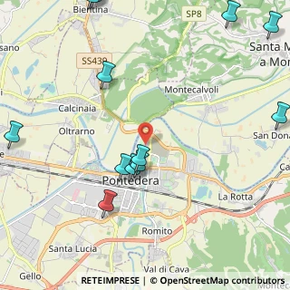 Mappa Via dei Salici, 56025 Pontedera PI, Italia (2.97333)