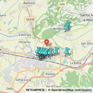 Mappa Via dei Salici, 56025 Pontedera PI, Italia (1.40563)
